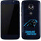 NFL Carolina Panthers Distressed Moto E5 Play Skin